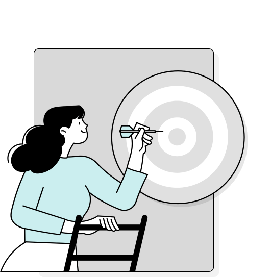 A team member easily completing a goal